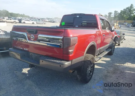 2016 Nissan Titan Xd Platinum Reserve Diesel from USA, damaged, VIN 1N6BA1F23GN511538